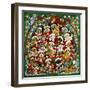 Santa Paws Christmas-Bill Bell-Framed Giclee Print