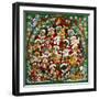 Santa Paws Christmas-Bill Bell-Framed Giclee Print