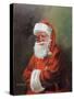 Santa Portrait-R.J. McDonald-Stretched Canvas