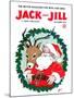 Santa & Reindeer - Jack and Jill, December 1956-Ann Eshner-Mounted Giclee Print