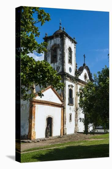 Santa Rita Church in Paraty, South of Rio De Janeiro, Brazil, South America-Michael Runkel-Stretched Canvas