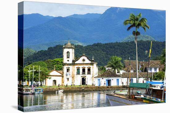 Santa Rita Church, Paraty, Rio De Janeiro State, Brazil, South America-Gabrielle and Michel Therin-Weise-Stretched Canvas