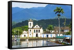 Santa Rita Church, Paraty, Rio De Janeiro State, Brazil, South America-Gabrielle and Michel Therin-Weise-Framed Stretched Canvas