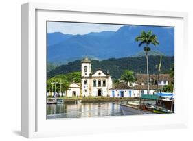 Santa Rita Church, Paraty, Rio De Janeiro State, Brazil, South America-Gabrielle and Michel Therin-Weise-Framed Photographic Print