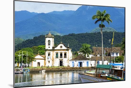 Santa Rita Church, Paraty, Rio De Janeiro State, Brazil, South America-Gabrielle and Michel Therin-Weise-Mounted Photographic Print