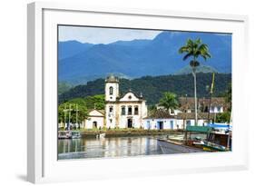 Santa Rita Church, Paraty, Rio De Janeiro State, Brazil, South America-Gabrielle and Michel Therin-Weise-Framed Photographic Print