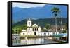 Santa Rita Church, Paraty, Rio De Janeiro State, Brazil, South America-Gabrielle and Michel Therin-Weise-Framed Stretched Canvas