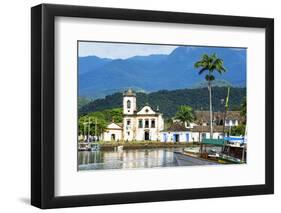 Santa Rita Church, Paraty, Rio De Janeiro State, Brazil, South America-Gabrielle and Michel Therin-Weise-Framed Photographic Print