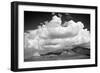 Santa Rita Mountains in August BW-Douglas Taylor-Framed Photographic Print