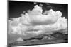 Santa Rita Mountains in August BW-Douglas Taylor-Mounted Photographic Print