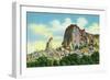 Santa Rita, New Mexico, View of the Kneeling Nun near Silver City-Lantern Press-Framed Art Print