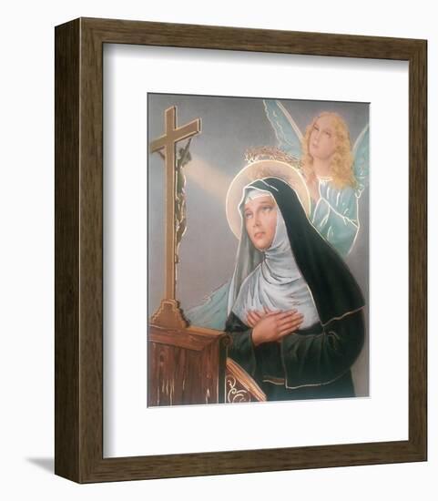 Santa Rita-null-Framed Art Print