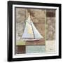 Santa Rosa Boat II-Paul Brent-Framed Art Print