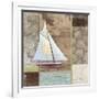 Santa Rosa Boat II-Paul Brent-Framed Art Print