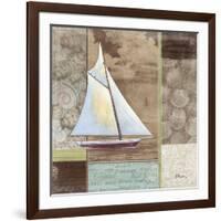 Santa Rosa Boat II-Paul Brent-Framed Art Print