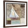 Santa Rosa Boat II-Paul Brent-Framed Art Print