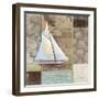 Santa Rosa Boat II-Paul Brent-Framed Art Print