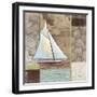 Santa Rosa Boat II-Paul Brent-Framed Art Print