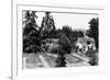 Santa Rosa, California - View of a Burbank Garden-Lantern Press-Framed Premium Giclee Print