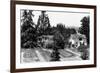 Santa Rosa, California - View of a Burbank Garden-Lantern Press-Framed Premium Giclee Print