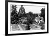 Santa Rosa, California - View of a Burbank Garden-Lantern Press-Framed Art Print