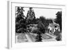 Santa Rosa, California - View of a Burbank Garden-Lantern Press-Framed Art Print