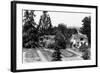 Santa Rosa, California - View of a Burbank Garden-Lantern Press-Framed Art Print