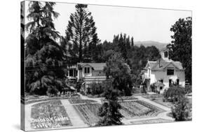 Santa Rosa, California - View of a Burbank Garden-Lantern Press-Stretched Canvas