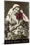 Santa Rosa, California, Woman with Grapes-null-Mounted Art Print