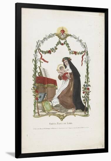 Santa Rosa de Lima-null-Framed Giclee Print