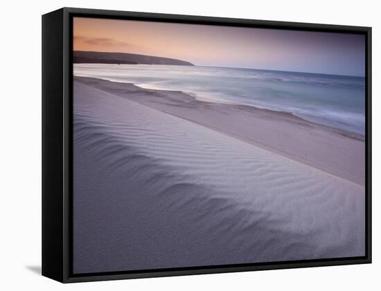 Santa Rosa Island, Channel Islands National Park, California: Evening on Becher's Bay Beach.-Ian Shive-Framed Stretched Canvas