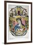 Santa Rosa of Lima, 19th Century-null-Framed Giclee Print