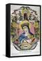 Santa Rosa of Lima, 19th Century-null-Framed Stretched Canvas