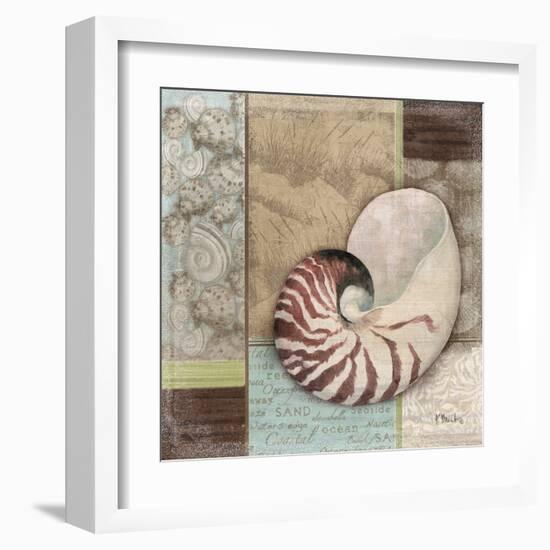 Santa Rosa Shell II-Paul Brent-Framed Art Print