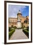 Santa Rosalia Statue in Front of Palermo Cathedral (Duomo Di Palermo)-Matthew Williams-Ellis-Framed Photographic Print