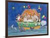 Santa's Ark-Linda Benton-Framed Giclee Print