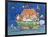 Santa's Ark-Linda Benton-Framed Giclee Print