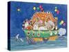 Santa's Ark-Linda Benton-Stretched Canvas