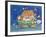 Santa's Ark-Linda Benton-Framed Giclee Print