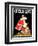 Santa's Bag - Child Life, December 1929-Tom Meade-Framed Giclee Print