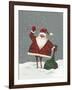 Santa's Bag of Toys-Margaret Wilson-Framed Giclee Print