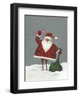 Santa's Bag of Toys-Margaret Wilson-Framed Giclee Print