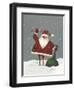 Santa's Bag of Toys-Margaret Wilson-Framed Giclee Print