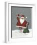 Santa's Bag of Toys-Margaret Wilson-Framed Giclee Print