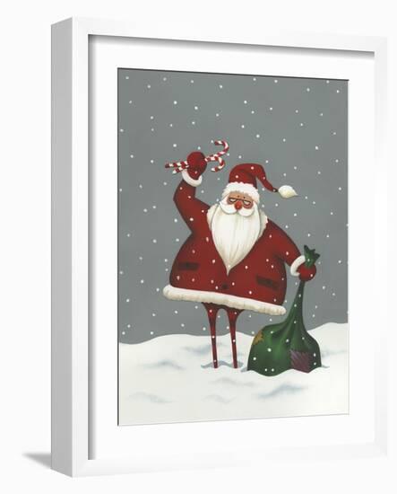 Santa's Bag of Toys-Margaret Wilson-Framed Giclee Print