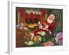 Santa’s Break-Ben Otero-Framed Giclee Print