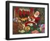 Santa’s Break-Ben Otero-Framed Giclee Print