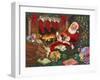 Santa’s Break-Ben Otero-Framed Giclee Print