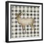 Santa's Deer I-PI Studio-Framed Art Print