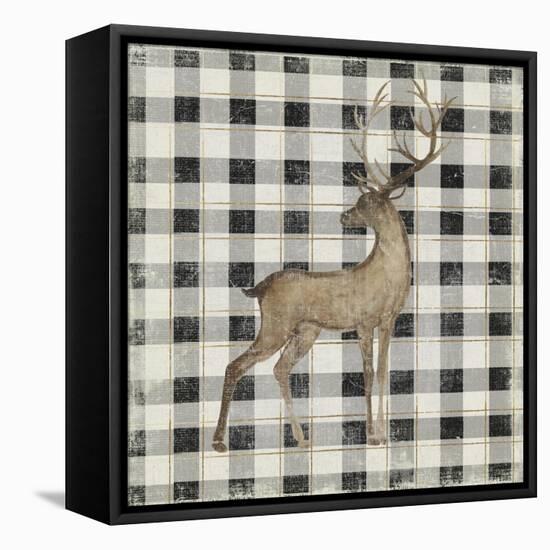 Santa's Deer III-PI Studio-Framed Stretched Canvas